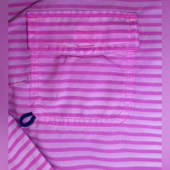 Vineyard Vines Pink Striped Button Down Shirt - Picture 3 of 9